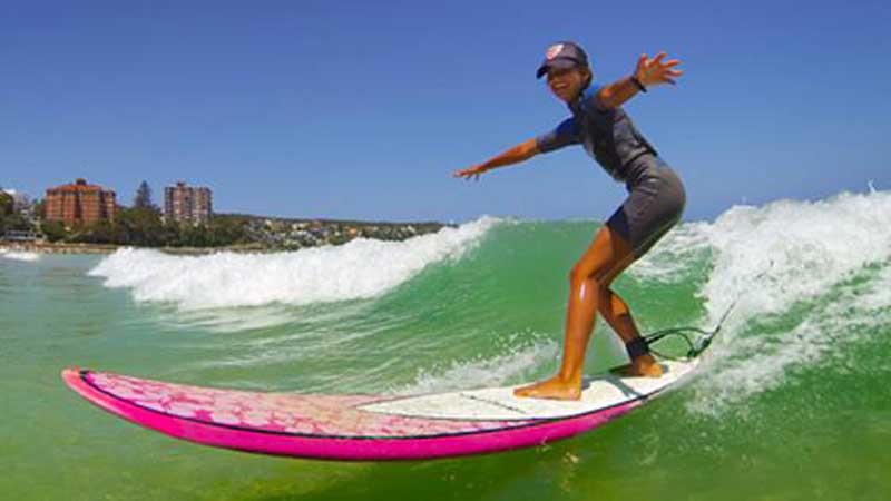 Hire a surf board for the day and experience the awesomeness of Manly Beach, home to the world’s first surfing championships!